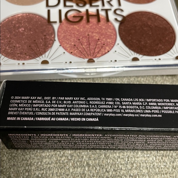 Mary Kay Berry Lip Oil &Flower Desert Lights Eyeshadow Palette Bundle! NIP - Picture 7 of 10